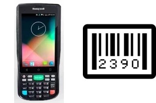 How to find the serial number on Honeywell Scanpal EDA50K