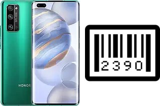 How to find the serial number on Honor 30 Pro