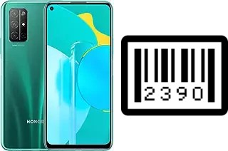 How to find the serial number on Honor 30S