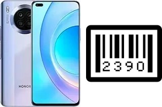 How to find the serial number on Honor 50 Lite