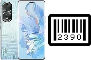 How to find the serial number on Honor 80 Pro