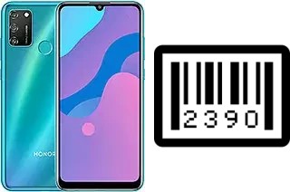 How to find the serial number on Honor 9A