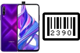 How to find the serial number on Honor 9X Pro