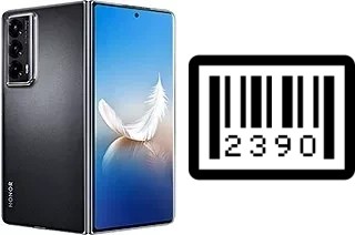 How to find the serial number on Honor Magic Vs2