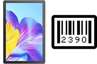 How to find the serial number on Honor Pad 6