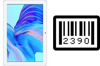 How to find the serial number on Honor Pad X6