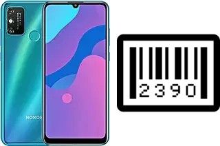 How to find the serial number on Honor Play 9A