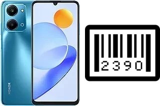 How to find the serial number on Honor Play7T