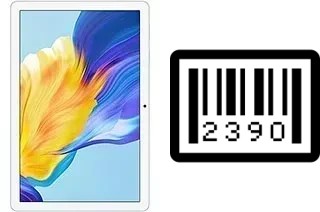 How to find the serial number on Honor Pad X8 Lite