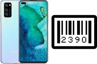 How to find the serial number on Honor V30