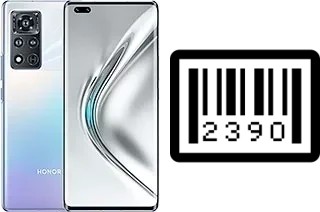 How to find the serial number on Honor V40 5G