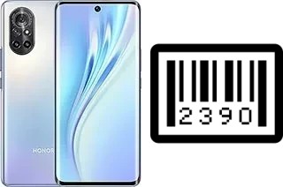 How to find the serial number on Honor V40 Lite