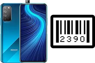 How to find the serial number on Honor X10 5G