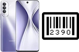 How to find the serial number on Honor X20 SE