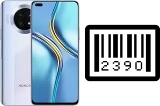 How to find the serial number on Honor X20