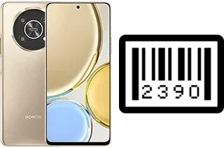 How to find the serial number on Honor X30