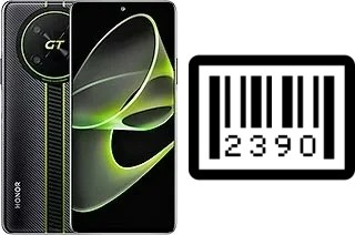 How to find the serial number on Honor X40 GT