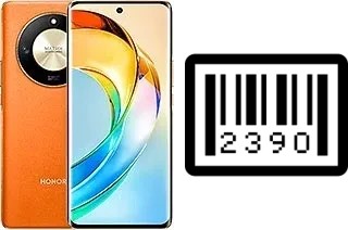 How to find the serial number on Honor X50