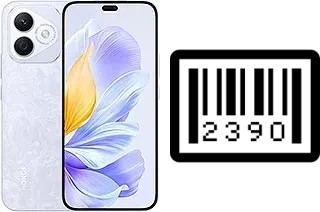 How to find the serial number on Honor X60i