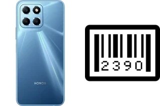 How to find the serial number on Honor X6s