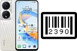 How to find the serial number on Honor X7b 5G