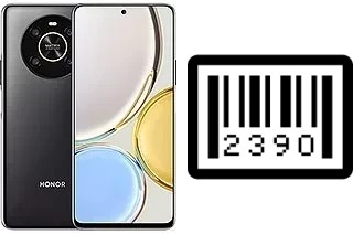 How to find the serial number on Honor X9