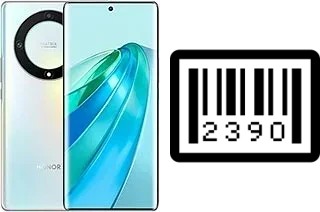 How to find the serial number on Honor X9a