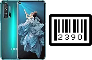 How to find the serial number on Honor 20 Pro