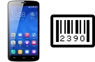 How to find the serial number on Honor 3C Play