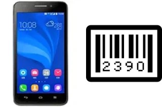 How to find the serial number on Honor 4 Play