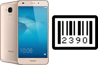 How to find the serial number on Honor 5c