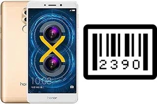 How to find the serial number on Honor 6X