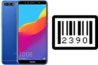 How to find the serial number on Honor 7A