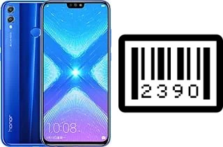 How to find the serial number on Honor 8X