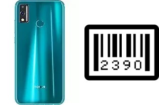 How to find the serial number on Honor 9X Lite