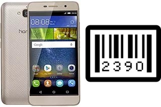 How to find the serial number on Honor Holly 2 Plus