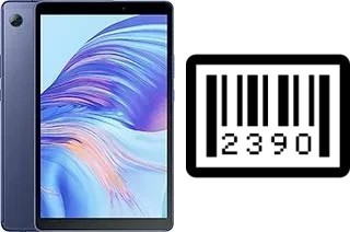 How to find the serial number on Honor Tablet X7