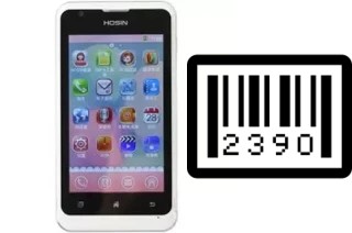 How to find the serial number on Hosin U6