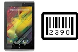 How to find the serial number on HP Slate7 VoiceTab