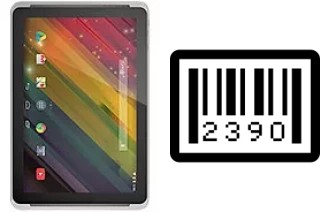 How to find the serial number on HP 10 Plus