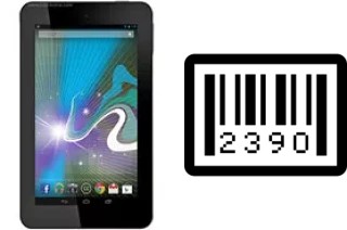 How to find the serial number on HP Slate 7