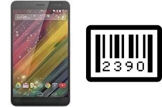 How to find the serial number on HP Slate7 VoiceTab Ultra