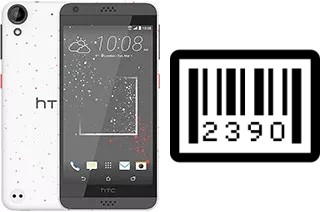 How to find the serial number on HTC Desire 630