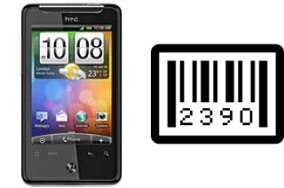 How to find the serial number on HTC Aria