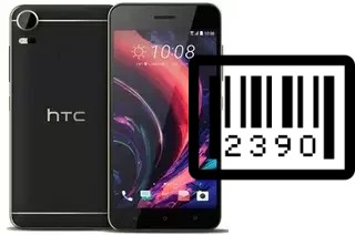 How to find the serial number on HTC Desire 10 Compact