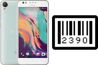 How to find the serial number on HTC Desire 10 Lifestyle