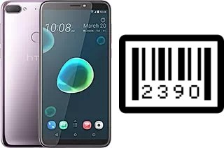 How to find the serial number on HTC Desire 12+