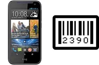 How to find the serial number on HTC Desire 310