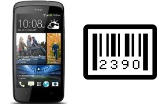 How to find the serial number on HTC Desire 500