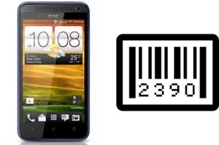 How to find the serial number on HTC Desire 501 dual sim